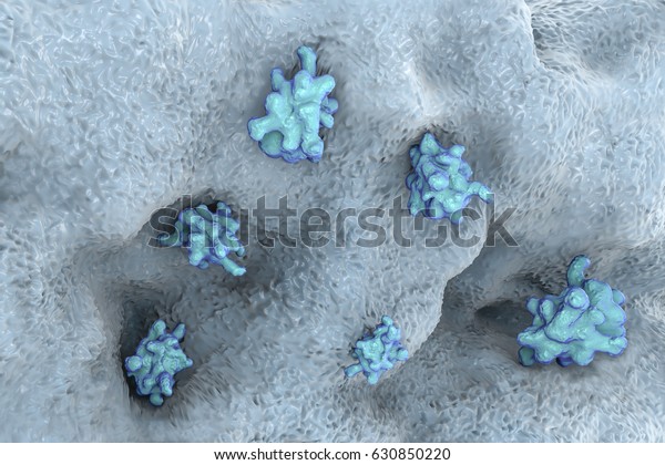 Entamoeba Histolytica Protozoan Invading Intestine Parasite Stock Illustration 630850220 5020