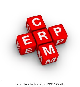 Enterprise Resource Planning (ERP) And Customer Relationship Management (CRM) Crossword Puzzle