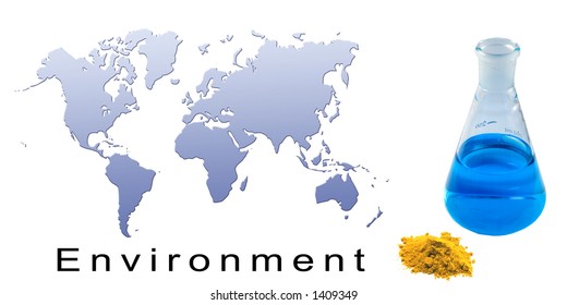 Environment Concept World Map Stock Illustration 1409349 | Shutterstock