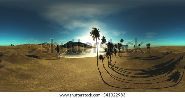 Environment Map Hdri Map Equirectangular Projection Stock Illustration ...