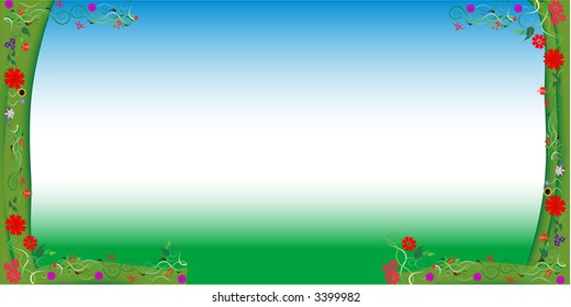 environmental background frame