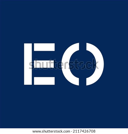 EO simple initial logo with high quality professional design that will be best for your company