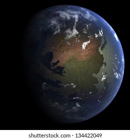 Eocene Earth: 33.9 Million Years Ago