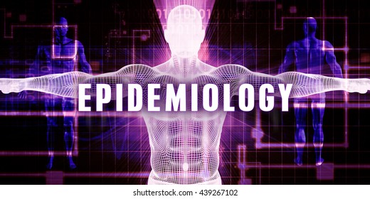 Epidemiology As A Digital Technology Medical Concept Art 3D Illustration Render