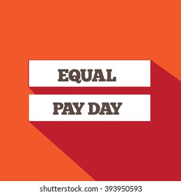 Equal Pay Day Design.