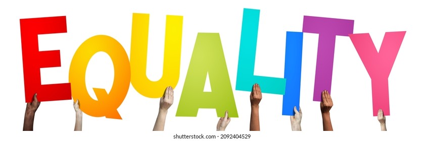 Diversity Inclusion Equality Concept Shining Light Stock Illustration ...