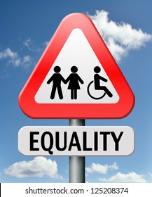 Equality And Solidarity Equal Rights And Opportunities No Discrimination