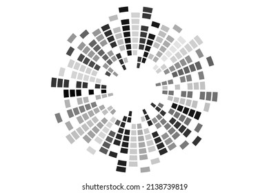 Equalizer Music Sound Wave Circle  Symbol Icon.