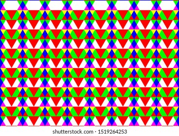 Equilateral Triangle Pattern

Clean Texture Of Triangular Pattern With Primary Colors. Retro/ Abstract Style For Wallpaper, Web  Covers Or Prints, Textiles, Ceramic Tiles, Etc.
