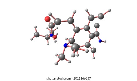 Ergometrine Or Ergonovine Is A Medication Used To Cause Contractions Of The Uterus To Treat Heavy Vaginal Bleeding After Childbirth. 3d Illustration