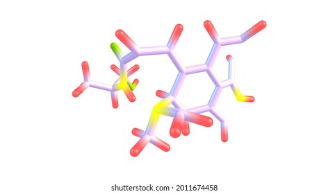 Ergometrine Or Ergonovine Is A Medication Used To Cause Contractions Of The Uterus To Treat Heavy Vaginal Bleeding After Childbirth. 3d Illustration