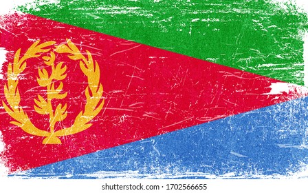 Eritrea Eritrea Flag Eritrea Flag Background Stock Illustration ...