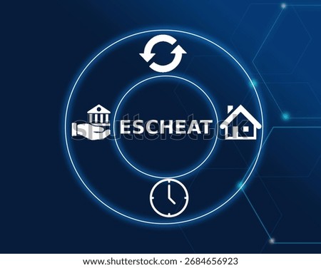 escheat concept.Escheat is the process where unclaimed property reverts to the state after a period of time.