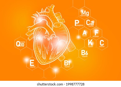 989 Essential Nutrients For Heart Health Images, Stock Photos & Vectors ...