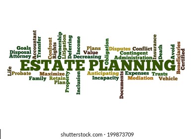 Estate Planning Word Cloud