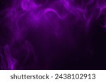 Ethereal Purple Smoke Abstract Background