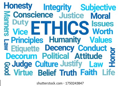 432 Ethics and principles and word cloud and morality Images, Stock ...