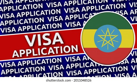 75 Ethiopia Visa Images Stock Photos Vectors Shutterstock   Ethiopia Circular Flag Visa Application 260nw 2011048526 