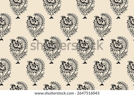 Ethnic booti All over pattern 