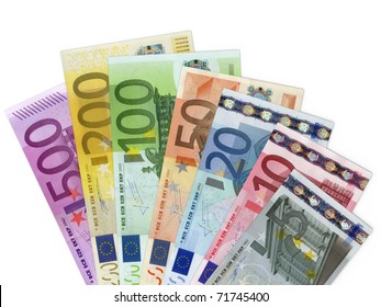 Euro Money Banknotes