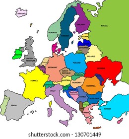 Europe Map