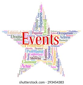 Events Star Meaning Affairs Function And Words
