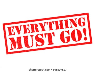 Everything Must Go Sale High Res Stock Images Shutterstock