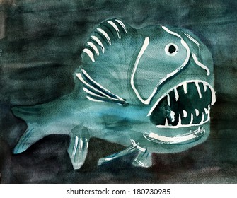 120 Cruel fish art Images, Stock Photos & Vectors | Shutterstock