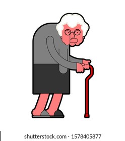 pics Grumpy Granny Cartoon https www shutterstock com image illustration evil grandmother old hag bad grandma 1578405877