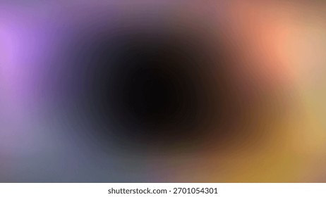 Evocative gradient blend of deep purple, black, and warm golden hues creates a modern, sophisticated abstract background for dynamic design projects.