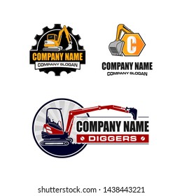 Excavation / Digger Logo Collection