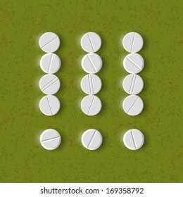 exclamation mark of the pills