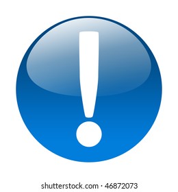 Blue Exclamation Point Images Stock Photos Vectors Shutterstock