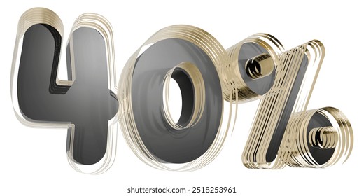 Exclusive Black Friday Deal: 40% Off This special offer is exclusively available on Black Friday. Enjoy a 40% discount with this 3D rendered promotion. - Powered by Shutterstock