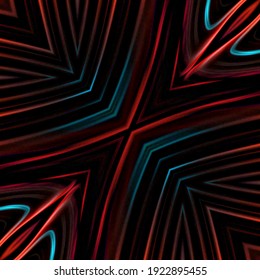 Exclusive brust collision x shape red color neon glowing background design wallpaper