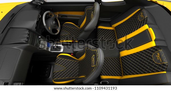 Exclusive Tuning Project Interior Sports Car Stock