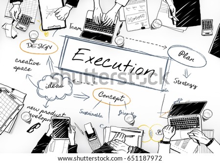 Execution Word Illustration