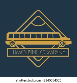 Executive Limousine Logo Design And Luxurious Art