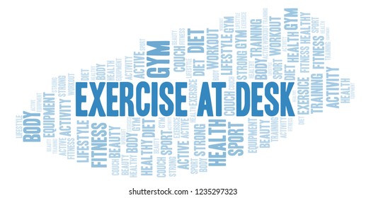 Desk Workout Stock Illustrations Images Vectors Shutterstock