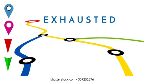 Exhausted word.
