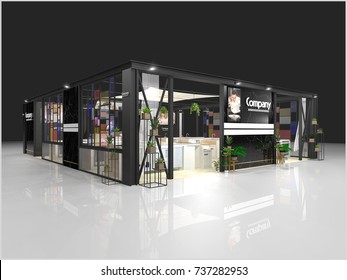 display modern trade show booth design