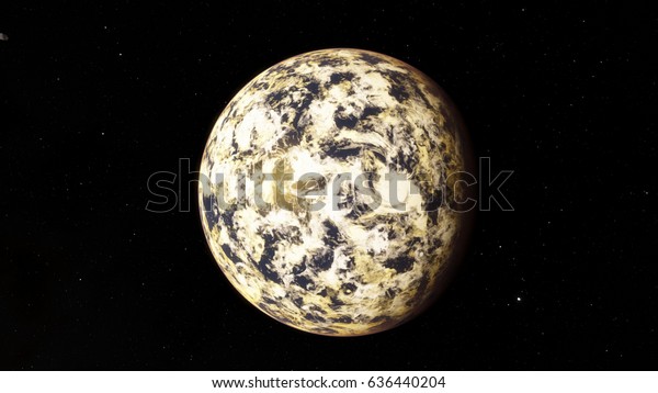Exoplanet 3D illustration Ocean planet
Second Earth (Elements of this image furnished by
NASA)