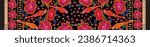 exotic Brazilian barred with reo sides for long dess seamless pattern 