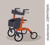 

Explore freedom with Walker Tool Mobility illustration depicting accessibility and independence. This royalty-free stock image is available for download, inviting use in diverse projects to represen
