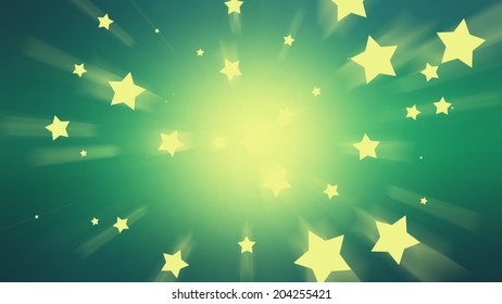 Explosion of lights background. Star explosion.