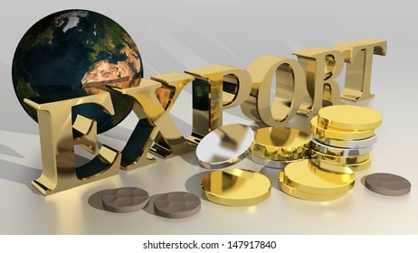 Export with coins