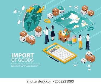 Export and import isometric background
