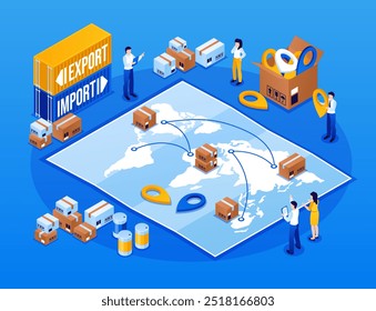 Export and import isometric composition