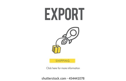 Export Logistic Cargo Freight Manufacturing Concept