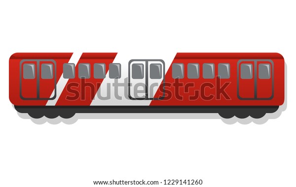 Express wagon icon. Cartoon of\
express wagon icon for web design isolated on white\
background